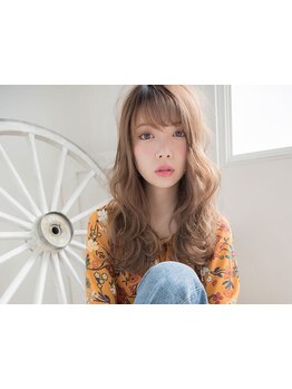 SNSで話題！【潤い艶カラー+カット+SB込み→\5600～】透き通るような大人可愛いスタイルをご提案♪