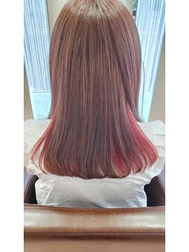 ヘアーアンドメイク ペリドット(hair&make Peridot) インナーカラー