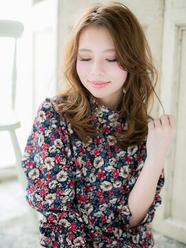 モッズ ヘア 福岡姪浜店(mod's hair) *mod's姪浜*…ハイトーンカラー大人可愛いくびれこなれヘアe