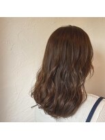 クレエ ヘアー デザイン(creer hair design)&nbsp;セミロングボブとパーマ