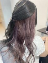 リュクレア(Luclea)&nbsp;インナーカラー☆ペールピンクパープル