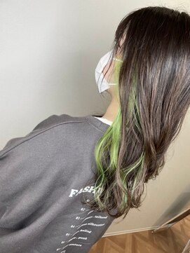 フロート 小阪店(float) インナーカラー　ヌナボブ チャンモリ ボブルフ