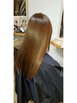 デュークス ラ フィ(Doux la fee) ワンレンベース顔周りレイヤー