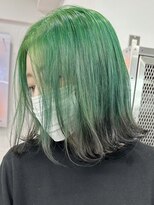 ウィコ 新宿(WICO)&nbsp;グリーンブラック[新宿駅/フェミニン/モード/ダークアッシュ]