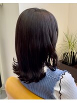 キサ ファータ 恵比寿(kisa fata)&nbsp;[オージュアサロン/恵比寿]ダークチョコレート/外ハネミディ