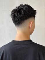 フランクスバーバーリザーブ 人形町店(FRANK’S BARBER RESERVE)&nbsp;アイロンパーマアップバング　ｙ