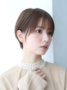 フルショウ 梅田(FURUSHO)の写真/【大阪駅LUCUA9F】『カット¥6050～』横顔も綺麗な最旬ショートスタイルで、周りの視線をひとり占め！