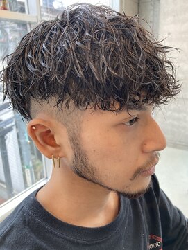 フィフス 栄(fifth) ツイストスパイラルパーマツーブロックツイストパーマフェード