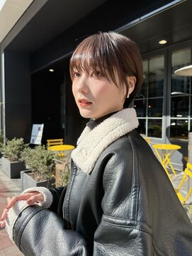 サンド 池袋(sand) マッシュショート「ショート/レイヤー/ボブ/前髪」