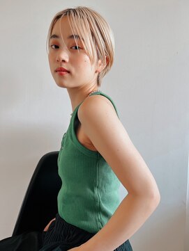 エイミー(Aimee) Aimee 町田 小顔ショート×ブロンド