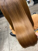 ジーナ 船橋(Zina)&nbsp;髪質改善＊ロングレイヤーグレーベージュ＊美髪【Zina船橋】