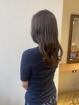 ROMA銀座★ 30代40代/美肌アッシュ/くびれ巻きセミロング