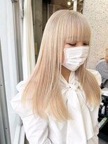 ラニヘアサロン(lani hair salon)&nbsp;ブロンド/ホワイトブロンド/ハイトーン【大名/天神】