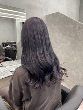 ファイブバイジエクト 堀江(FIVE by The Ect) ラベンダーカラー　パープルカラー　　ラベンダーグレージュ