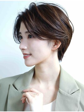 セッテ 自由が丘店(Sette) かきあげハンサムショート