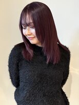 デコ(DECO) 【ayano】pink lavender × layer cut