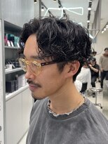 フィフス 渋谷(fifth) 渋谷メンズミディアムパーマ波巻きスパイラルパーマサーフカール