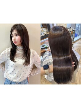 【美髪矯正】綺麗なスタイルをキープしたい方におススメ★思わず触れたくなる髪に♪