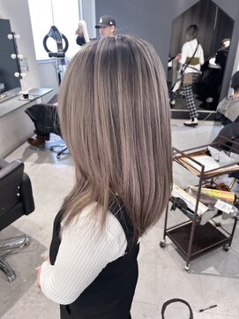 キング 高槻(K!ng) 縮毛矯正髪質改善ハイライトレイヤーカット枚方美容室エクステ