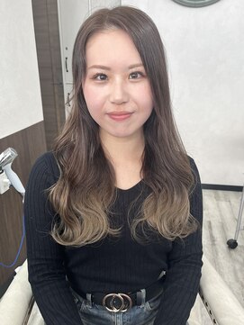 ベルヘアーデザイン 堺東(Belle hair Design) 外国人風/レイヤーカット/外国人風レイヤー/ブリーチなし/堺東