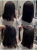 美髪矯正 before after