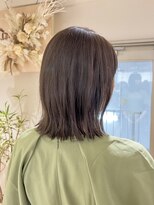 クーナバイトマト 横浜(Cuna by TOMTO)&nbsp;【KANO】アッシュベージュ  ブリーチなし  外ハネボブ