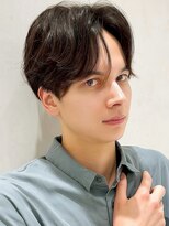 ヨリ サッポロ 札幌大通(yori SAPPORO) ニュアンスパーマ/センターパート/韓国マッシュ/ダークアッシュ