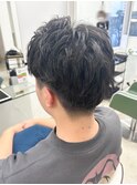 《清潔感バツグン》束感ショート×ナチュラル刈り上げ