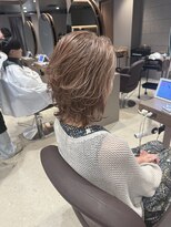 クオール(Quol)&nbsp;【脱白髪染め】ミルクティーベージュミディアムハイレイヤー片野