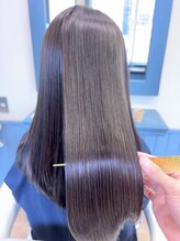 【縮毛矯正×髪質改善トリートメント】