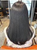 フェイスレイヤー×ロング◎カラー透明感艶髪