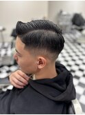 波巻きツイストスパイラルリバースセンターパートニュアンスパT