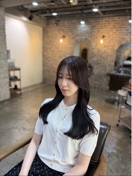 アクロ あべの店(ACRO) 韓国風レイヤーカット