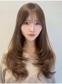 原宿/原宿駅/学割U24/前髪カット/顔周りカット/インナーカラー