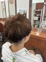 トップヘアー 池の内店(TOP HAIR)&nbsp;ノンパーマショート　30代/40代/50代/倉敷