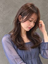 ラベルムバイエーケー(La Belleme by AK)&nbsp;艶モカブラウンのセミロングレイヤー
