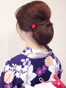 ヘアセット&メイク専門店 カスミ(Kasumi) シンプルシニヨン