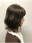 ハイライト×マロングレージュ