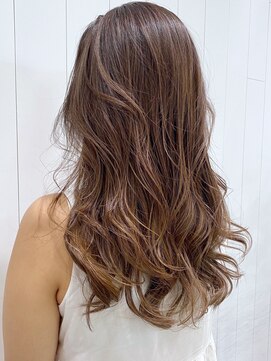 アイティー バイ アルバム 中野店(IT by ALBUM) ハイライトグラデーションロング_セミウェットウェーブ_ba307331