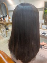 アイノア(AInoa)&nbsp;セミロング×グレーベージュ