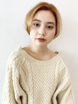 アイティー バイ アルバム 中野店(IT by ALBUM) シンプルショート_イヤリングカラーラベンダーカラー_8341