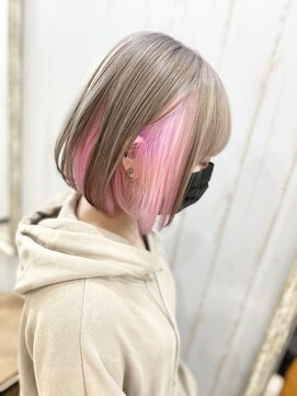 オアフ(Oahu) アンブレラカラー＊ミルクティ＊ピンク