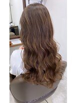 テラスヘア 新潟駅南(TERRACE hair)&nbsp;【艶巻き】ハイライトで立体的デザイン