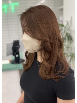 エイト 川崎店(EIGHT) 大人かわいい韓国ヘア★オレンジブラウン［川崎］