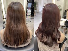 他では味わえない、【髪質改善】ハホニコトリートメント+カラー★