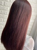 ルノン(LUNON) 【LUNON】髪質改善カラー×ガーネットピンク