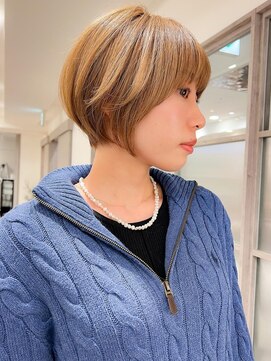 エアー 横浜(AIR) 【長谷川】大人美人ショートショコラアッシュ