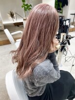 ラロ(raro) ベビーピンク　ケアカラー　髪質改善