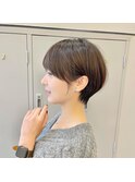 ★マッシュショート★20代30代40代50代オリーブグレージュ