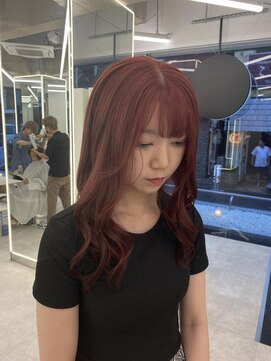 ブラウン(Brown) 【 MIKU 】チェリーレッドカラー★